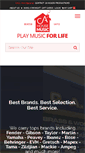 Mobile Screenshot of cahousemusic.com